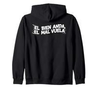 El Bien Anda El Mal Vuela, Parole incoraggianti spagnole Felpa con Cappuccio
