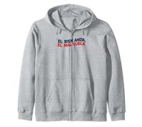 El Bien Anda El Mal Vuela, Spagnolo Incoraggiare Parole Abbigliamento Felpa con Cappuccio