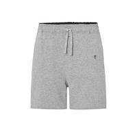 El Búho Nocturno Pantaloncini Pigiama Uomo Corti Maglia Unito Pantalone Pigiama Uomo, 85% Cotone, 15% Poliestere, Grigio 9404, XXL