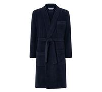 El Búho Nocturno Vestaglia Uomo Inverno Pile Pesante Polare - Accappatoio da Camera Lungo Caldo/Giacca Invernale Cerniera - Taglie Forti Tasche Elegante Spesso Morbido, 100% Pol., Blu 0605, M