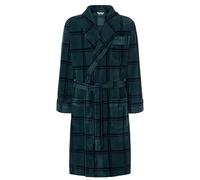 El Búho Nocturno Vestaglia Uomo Polare Accapatoio Invernale per Uomo Premium Stampa, 100% Poliestere, Verde 0609, 3XL