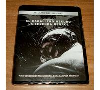 EL CABALLERO OSCURO LA LEYENDA RENACE 4K ULTRA HD + BLU-RAY NUEVO R2