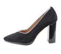 El Caballo Carmona, Scarpe con Tacco Donna, Nero, 39 EU