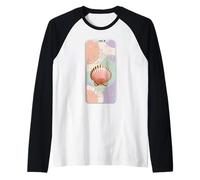El Camino Chiama Pastel Pilgrim Shell Minimal Travel Maglia con Maniche Raglan