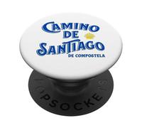 El Camino de Santiago 2023 Cammino di San Giacomo Saint PopSockets PopGrip Adesivo