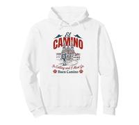 El Camino Mi Chiama e Devo Andare Santiago Compostela Spagna Felpa con Cappuccio