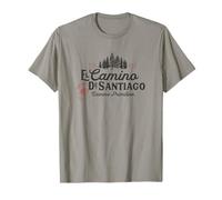 El Cammino de Santiago: Camino Primitivo Maglietta