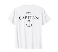 El Capitan (Nero Antico) Capitano Barca & Vela Maglietta