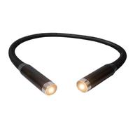 EL CARRITO DEL AHORRO - Lampada da Lettura da Collo LED Ricaricabile USB | Luce Lettura Libro Notturna Flessibile 360° | 3 Colori e Luminosità Regolabile | Lampada Libro per Leggere a Letto e Viaggi