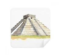 El Castillo in Mesoamerican occhiali panno per la pulizia del display Cleaner camoscio tessuto 2PCS