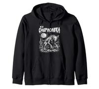 El Chupacabra America Latina Vampiro Mostro Folklore Mistico Felpa con Cappuccio