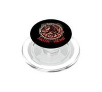 El Chupacabra Creatura Mitica Testa di Fede PopSockets PopGrip per MagSafe