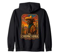 El Chupacabra Felpa con Cappuccio