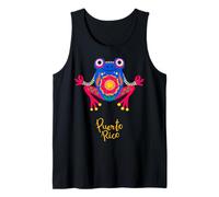 El Coqui Puerto Rico Rana Puerto Rico Meditazione Rana Divertente Canotta