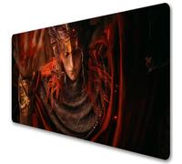 El-den Tappetino per mouse da gaming con motivo anime con motivo Shadow Boss Monster, grande superficie ruvida antiscivolo, per scrivania, computer portatili (A27, 900 x 400 mm)