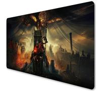 El-den Tappetino per mouse da gaming con motivo anime "Shadow Boss Monster", grande, superficie ruvida antiscivolo, per scrivania, computer portatili (A12, 800 x 300 mm)
