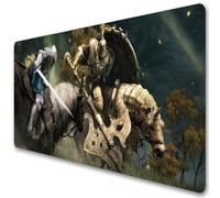El-den - Tappetino per mouse da gioco con motivo anime "Shadow Boss Monster", grande, superficie ruvida antiscivolo, per scrivania, computer portatili (A14, 800 x 300 mm)