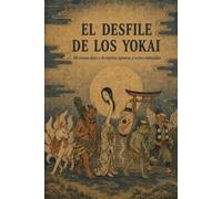 El Desfile de los Yokai: Un libro para colorear de líneas finas con espíritus japoneses y noches embrujadas