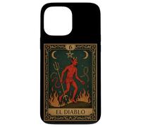 El Diablo Devil Tarocchi Gotico Occulto Retro Dark Academia Custodia per iPhone 13 Pro Max