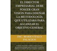 EL DIRECTOR EMPRESARIAL, DEBE POSEER GRAN VISIÓN, PARA DISEÑAR LA METODOLOGÍA QUE UTILIZARÁ PARA ALCANZAR EL OBJETIVO GENERAL: El director, debe desarrollar su capacidad intelectual.