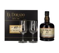 El Dorado 15 Years Old Finest Demerara Rum SPECIAL RESERVE 43% Vol. 0,7l in Giftbox with 2 glasses