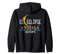 El Eclipse Total Spagna 12 Agosto 2026 Felpa con Cappuccio
