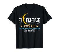 El Eclipse Total Spagna 12 Agosto 2026 Maglietta