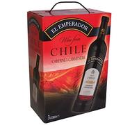 El Emperador - Vino rosso, Cabernet Carmenere, Valle Central Cile, Bag in Box 3L BIB (1 x 3L)