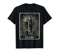 El Ermitano Vintage Tarot Card Playera Tarot en Espanol Maglietta