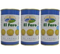 El Faro - Olive ripiene di acciughe 350 gr. - [Pack 3]