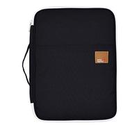 El-fmly Casuale Documento File Bag A4 Cerniera Impermeabile Portatile Organizzatore Portfolio Handy Case Bag per Ipad Notebook Telefono Viaggi Ufficio