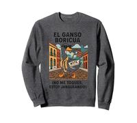 El Ganso Boricua No Me Toques Estoy Jangueando Porto Rico Felpa