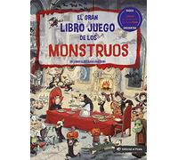El Gran libro juego de los monstruos: Libro divertido para jugar, 3 niveles de juego en un solo libro, encuentra objetos escondidos, 3-8 años: 2