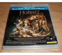 EL HOBBIT: LA DESOLAZIONE DI SMAUG Blu-Ray+DVD Nuovo 2 Dischi