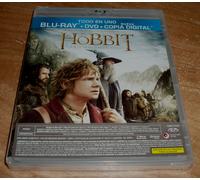 El Hobbit: Un viaggio Inesperato Blu-ray + DVD Combo 2 Dischi Nuovo Sellado