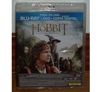 El Hobbit: Un viaggio Inesperato Blu-ray + DVD Combo 2 Dischi Nuovo Sellado
