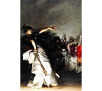 El Jaleo - John Singer Sargent - Notebook: 120 Lined Pages 6" x 9" Journal Diary Notepad