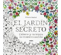 El jardín secreto : colorea y encuentra los tesoros escondidos