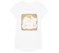 El Jefe da Uomo: Non accettare sostituti Crown Graphic Maglietta, Ragazze, Bianco, S