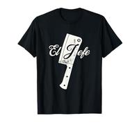 El Jefe Funny Mexican Chef The Boss Butcher BBQ Grilling Maglietta