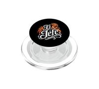 El Jefe Gallo Fuoco Tatuaggio Spagnolo Latino Testo Grafica PopSockets PopGrip per MagSafe