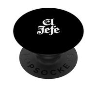 El Jefe Scritta medievale gotica con scritta divertente PopSockets PopGrip Adesivo