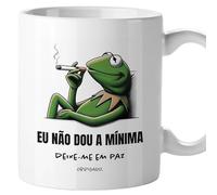 El Kraken Canecas engraçadas com frasi em português, caneca dia do pai, dia da mãe, presenti originais, cerâmica 330 mL (Deixe-me em paz)