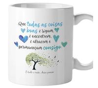 El Kraken Canecas engraçadas com frasi em português, caneca dia do pai, dia da mãe, presenti originais, cerâmica 330 mL (Coisas boas tons frios)