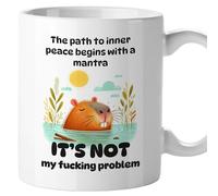 El Kraken Original mugs, Funny mug with funny phrases and messages, Gifts for coworkers, Secret Santa, Ceramic 330 mL (The path to inner peace)