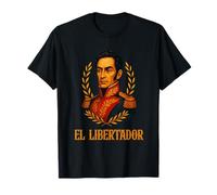 El Libertador Simon Bolivar Venezuela e Sud America Hero Maglietta