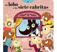 El lobo y las siete cabritas. Cuento con mecanismos