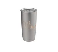 El Mirage Arizona Vintage design elegante Bicchiere termico in acciaio inox doppia parete