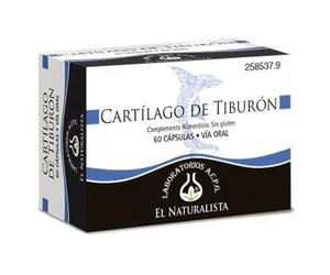 El Natural Cartilago De Tiburon 500 Mg X 60 Caps