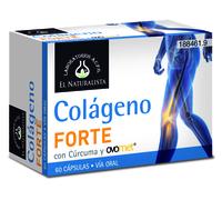 El Natural Colageno Forte Con Curcuma y Ovomet 60 Capsulas